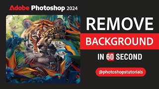 Remove background image in 60 seconds 😱😳🔥shorts photoshop [upl. by Ndnarb]