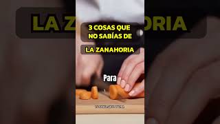 3 MOTIVOS PARA AÑADIR ZANAHORIA A TU DIETA alimentosaludable zanahoria alimentossaludables [upl. by Ereynihc]