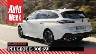 Peugeot e308 SW  AutoWeek Review [upl. by Alyal]