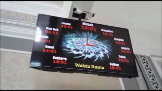 Jam Solat amp Taqwim TV LED [upl. by Gregor]