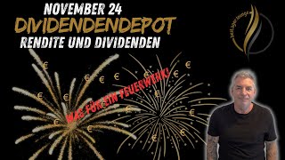 Update Dividendendepot Nov24 finanzen börse dividende investieren [upl. by Jephthah]