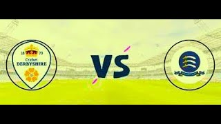 Derbyshire vs Middlesex DER vs MID Live Streaming Group A Metro Bank One Day Cup  Live Cricket [upl. by Cathi]