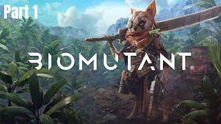 Biomutant Walkthrough Gameplay pt 1 intro [upl. by Khalil]