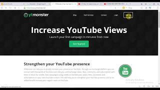 YTmonster Quickly 10k views with 24 ours100 working [upl. by Henni]