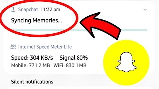 Fix Syncing Memories In Snapchat Problem [upl. by Longley]