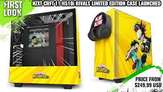 NZXT CRFT 11 H510i Rivals Limited Edition Compact MidTower Case Launched  All Spec Features [upl. by Chucho146]