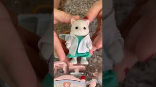 Unboxing Calico Critters Feat Village Doctor [upl. by Aromat641]