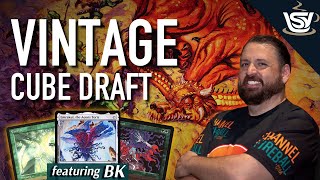 Sneaking In A Draft With BK  Vintage Cube Draft [upl. by Chiaki]