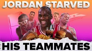 Michael Jordan Starving His Teammate 🍔  shorts [upl. by Carma303]