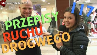 PRZEPISY RUCHU DROGOWEGO  odc 117  MaturaToBzduraTV [upl. by Jezrdna]