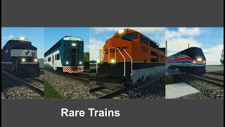 4 Rare Trains On The TriRail Corridor [upl. by Mead]