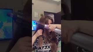 Trying to creat blow dryer look🥹♥️ rabeecakhan funny youtube trending [upl. by Vachell19]