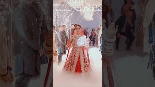 bridalentry sari duniya se jit kar main aayi hu edhar wedspiration [upl. by Ettevi]