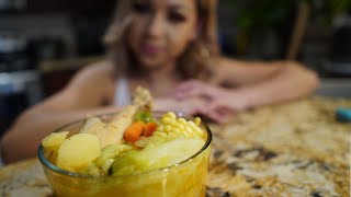 CALDO DE POLLO  TRADITIONAL MEXICAN CHICKEN SOUP [upl. by Hrutkay]