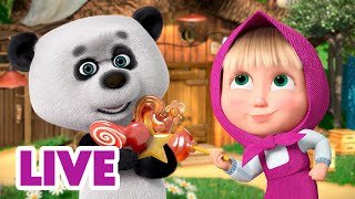 🔴 EN VIVO Masha y el Oso Castellano 💃 Masha y el Panda 🐼 Masha and the Bear LIVE [upl. by Namzaj]