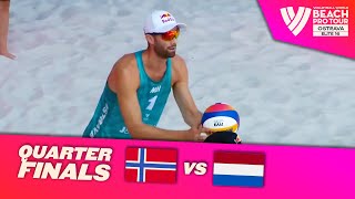 Mol ASørum C vs van de VeldeImmers  Quarter Finals Highlights  Ostrava 2024 BeachProTour [upl. by Boorer]