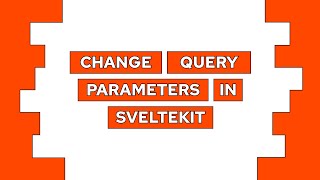 How To Change URL Query Parameters Without Reload SvelteKit [upl. by Hekking633]