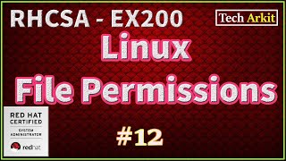 Linux File Permissions  umask  chmod  RHCSA Certification  Tech Arkit  EX200 [upl. by Lleon]