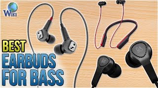 10 Best Earbuds For Bass 2018 [upl. by Aleina]