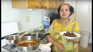 Ethiopian Recipes quotHow to Make KuwantaQuanta Firfir quot የቋንጣ ፍርፍር አሰራር [upl. by Coralyn]