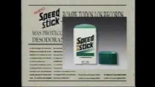 Comercial Speed Stick 1995 México [upl. by Haldeman]