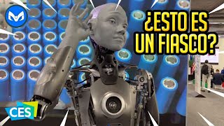 AMECA ROBOT HUMANOIDE ES UNA MENTIRA CES2022 [upl. by Rankin]