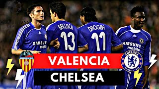 Valencia vs Chelsea 12 All Goals amp Highlights  2007 UEFA Champions League [upl. by Araes]