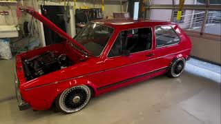 Volkswagen Golf MK1 16v Turbo  Detaysal [upl. by Bunce625]