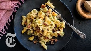 Pasta With Parsnips and Bacon  Melissa Clark Recipe  The New York Times [upl. by Yawnoc]