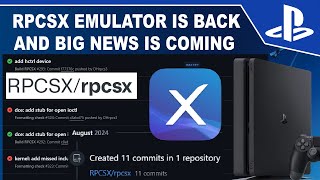 Massive PS4 Emulation News incoming  RPCSX is Back [upl. by Attezi974]