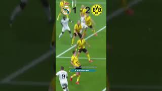 GOOD COMEBACK Real Madrid 5  2 Dortmund FT shortvideo football highlights madrid dortmund [upl. by Brigit225]