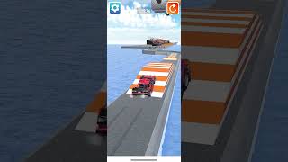 Crazy car gameplay yrffzone game best tricky puzzle mobilegames shorts [upl. by Ahsytal998]