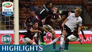 Milan 32 Palermo  Highlights  Matchday 4  Serie A TIM 201516 [upl. by Ialocin]