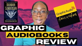 GRAPHIC AUDIOBOOKS  first time graphic audio experience review of Edgedancer by Brandon Sanderson [upl. by Basir]