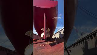 Ship dry dock ready for sail  merchant navy ship [upl. by Winchell919]