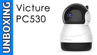 Victure PC530 1080p WiFi Camera Unboxing [upl. by Lekim117]