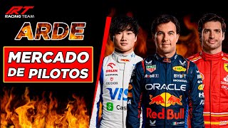 🚨¡ULTIMA HORA MERCADO de PILOTOS 🔥 ¿SAINZ da el quotSIquot a AUDI 🧐 ¿CHECO por un AÑO 🤔¿YUKI SALE ✔ F1 [upl. by Chernow784]