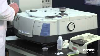 FTIR Sampling Techniques Attenuated Total Reflectance Data Collection [upl. by Ahsem]