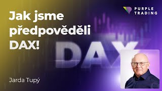 Analýza DAXu s Market Profile  Trading Room DAX s J Tupým  Purple Trading [upl. by Tsirhc]