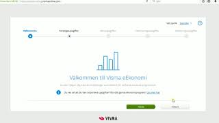 Visma eekonomi registrera övningsföretag [upl. by Delos139]