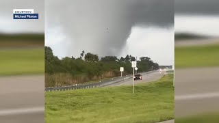 Twin Palms RV Resort in central Florida decimated after Miltonspawned tornado rips through homes [upl. by Crudden]