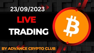 Bitcoin Live Scalp Trading  23 SEP  MEXC Exchange  FLM  TRB  LOOM  WLD  GFT [upl. by Aruam]