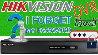 Hikvision dvr password reset video 2020 1 Hindi [upl. by Xyno]