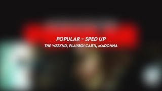 popular the weeknd playboi carti madonna sped up [upl. by Nilcaj]