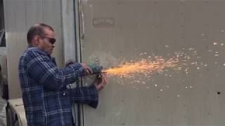 SCARY ANGLE GRINDER INCIDENT [upl. by Adham]