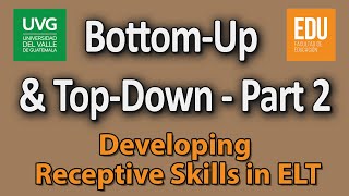 BottomUp and TopDown Processing  Part 2 [upl. by Arema]