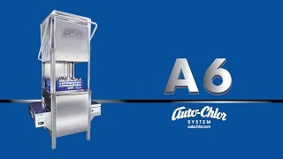 AutoChlor System A6 High Temp Dishwasher Operating Procedures [upl. by Aisayn363]