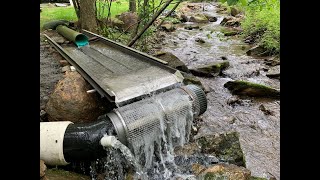 500 Watt Hydro Power System in Virginia Overview [upl. by Ecadnac286]