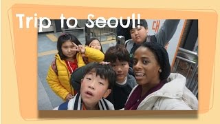 Class Field Trip LIFE IN KOREA 4학년 서울 간다 [upl. by Kama]