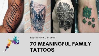 70 Meaningful Family Tattoo Ideas [upl. by Milak]